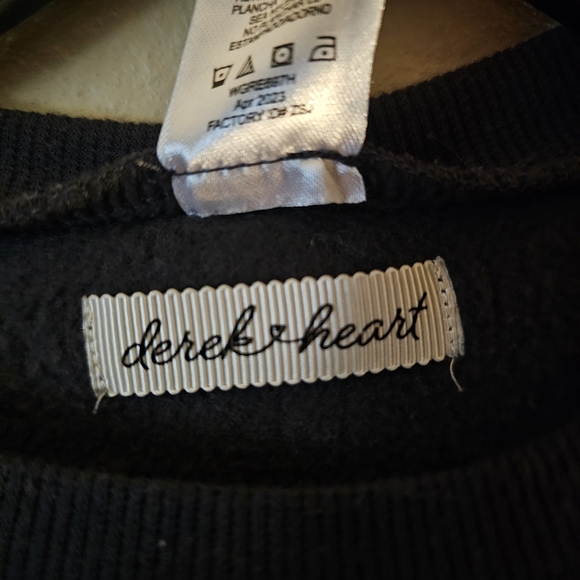 Derek Heart Black and Brown Matching Pajama Set - Picture 6 of 10